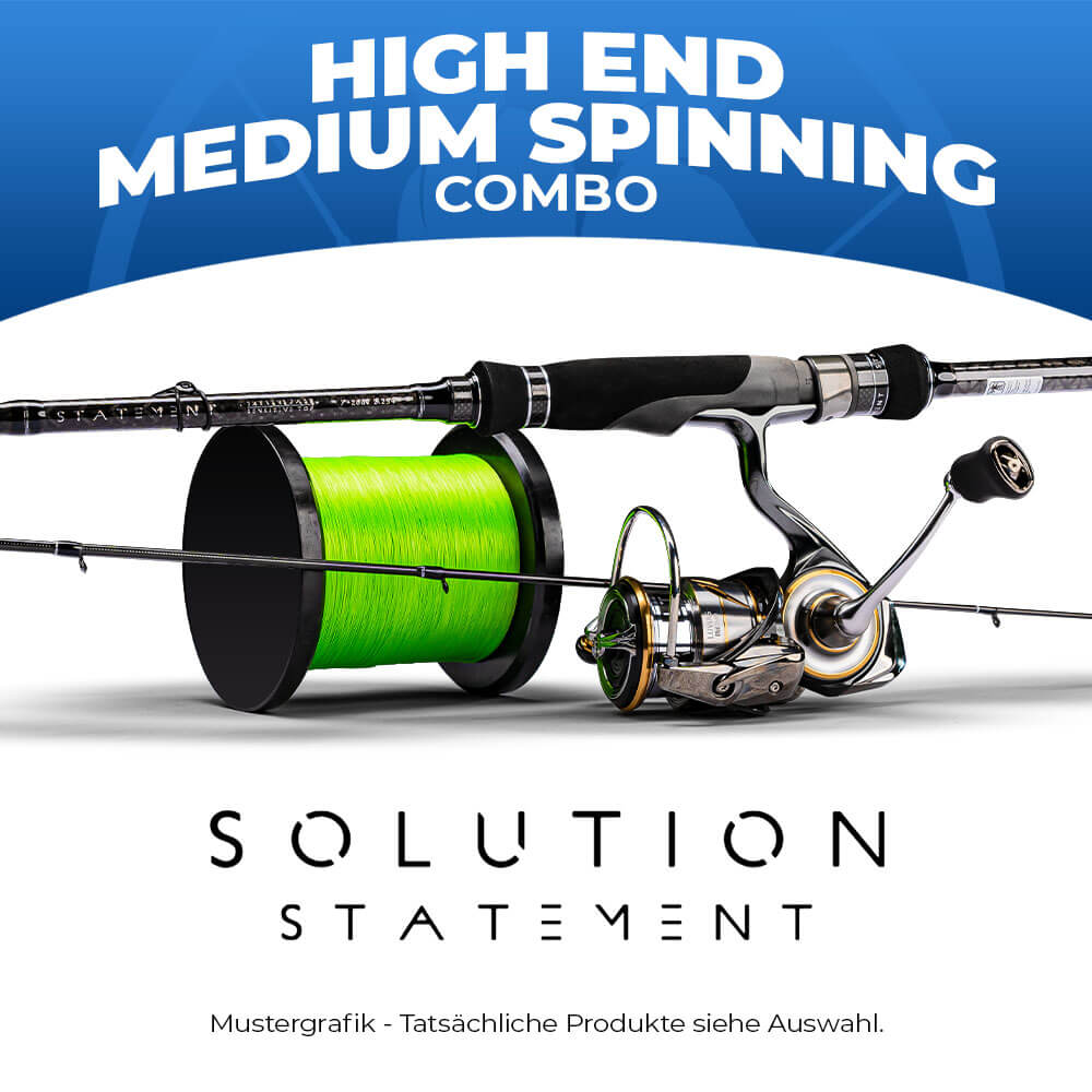 High End Medium Spinning Combo