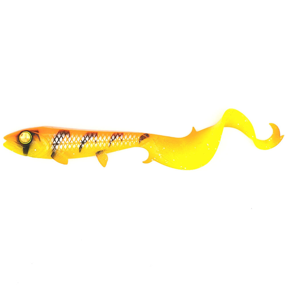 Hostagevalley Lures Hostagevalley Curlytail 24 cm Flame Fish