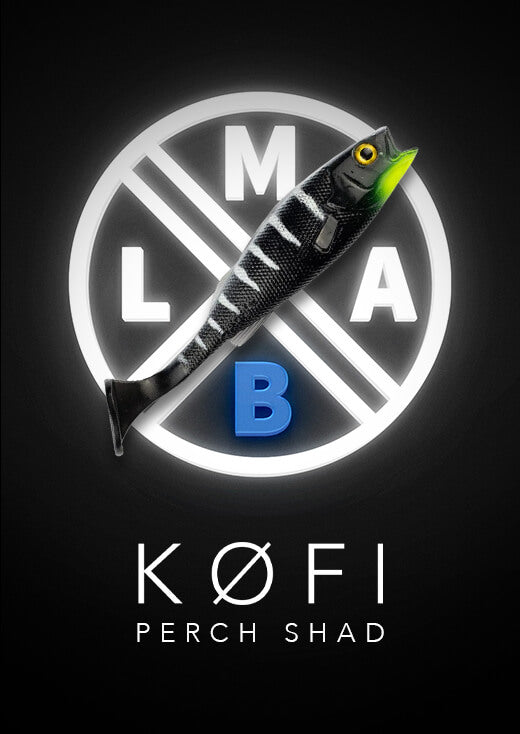 Köfi Perch Shad Angelköder Promotion