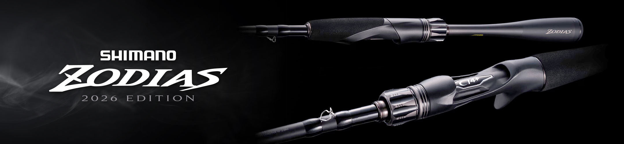 Die 2026er Version der Shimano Zodias Ruten als Spinning und Casting.