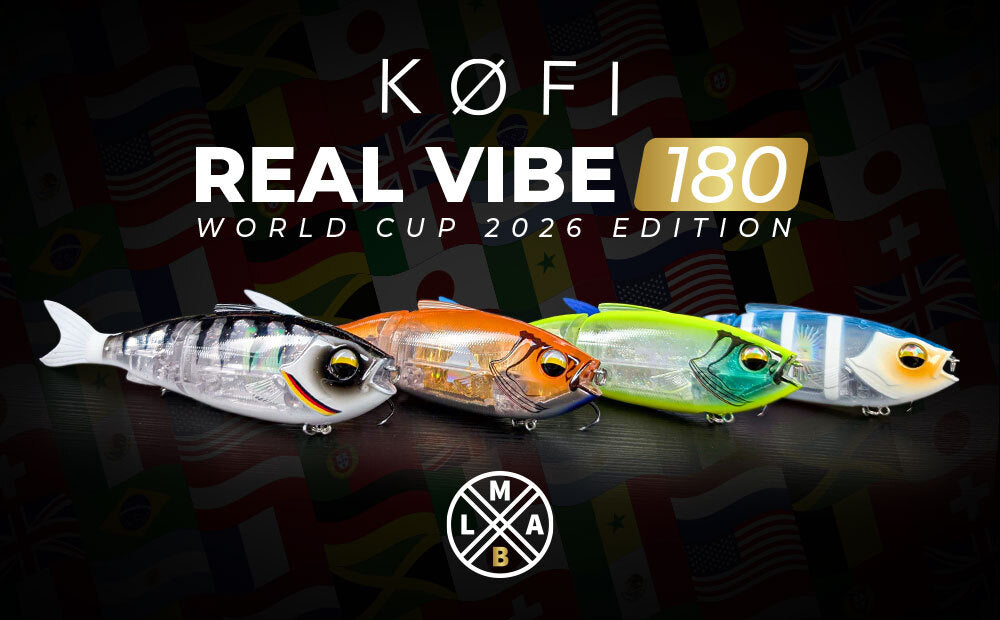 LMAB Real Vibe Swimbait in 15 exklusiven WM-Dekoren