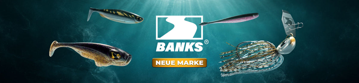 Die neuen Banks Köder von YouTube-Star Brosef, super fängig und jetzt bei uns im Shop erhältlich