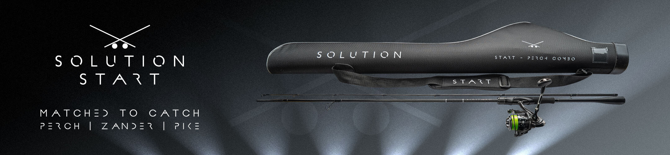 Die neuen Solution Start Combos von Big L Fishing, bestehend aus Rute, Rolle, vorbespulter 8-Braid & stylischem Rutenfutteral.