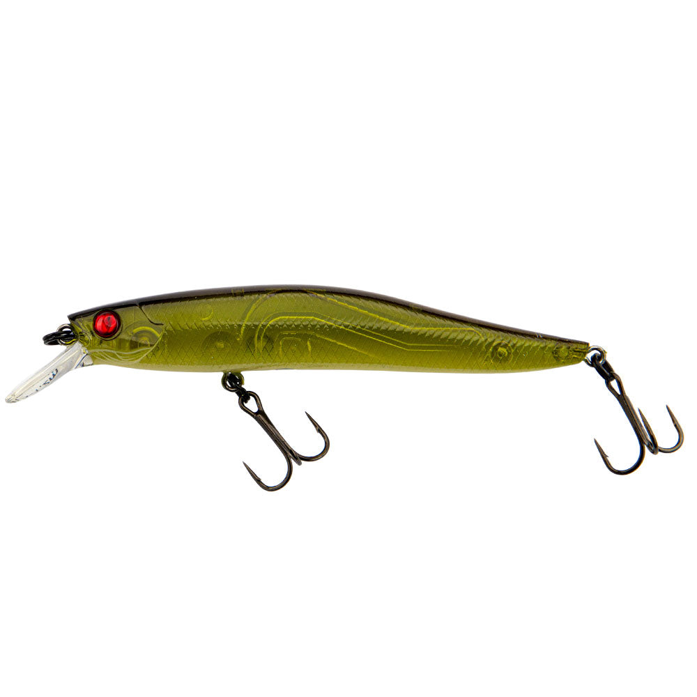 LMAB KOFI Flash Vibe 9,8 cm Shallow Runner Floating und Medium Runner Supsending in Zombie Tench