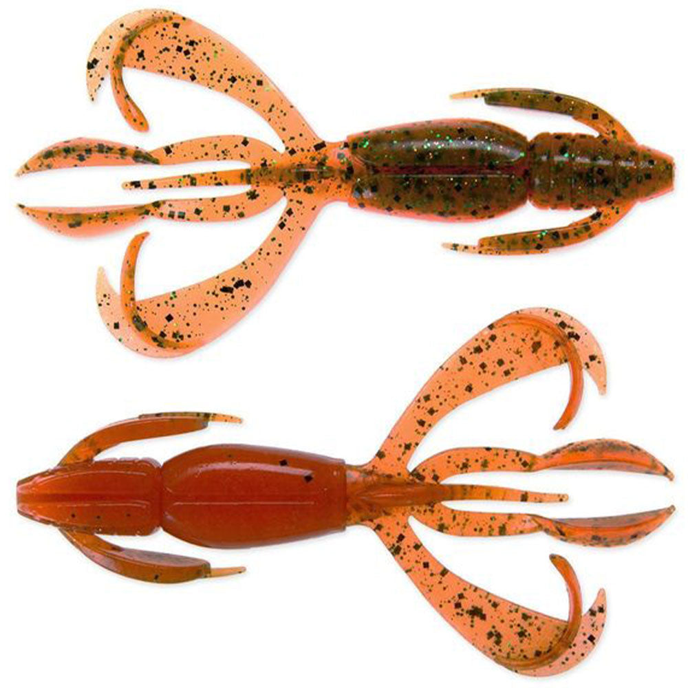 Keitech Crazy Flapper 2,8 7 cm Motoroil Orange