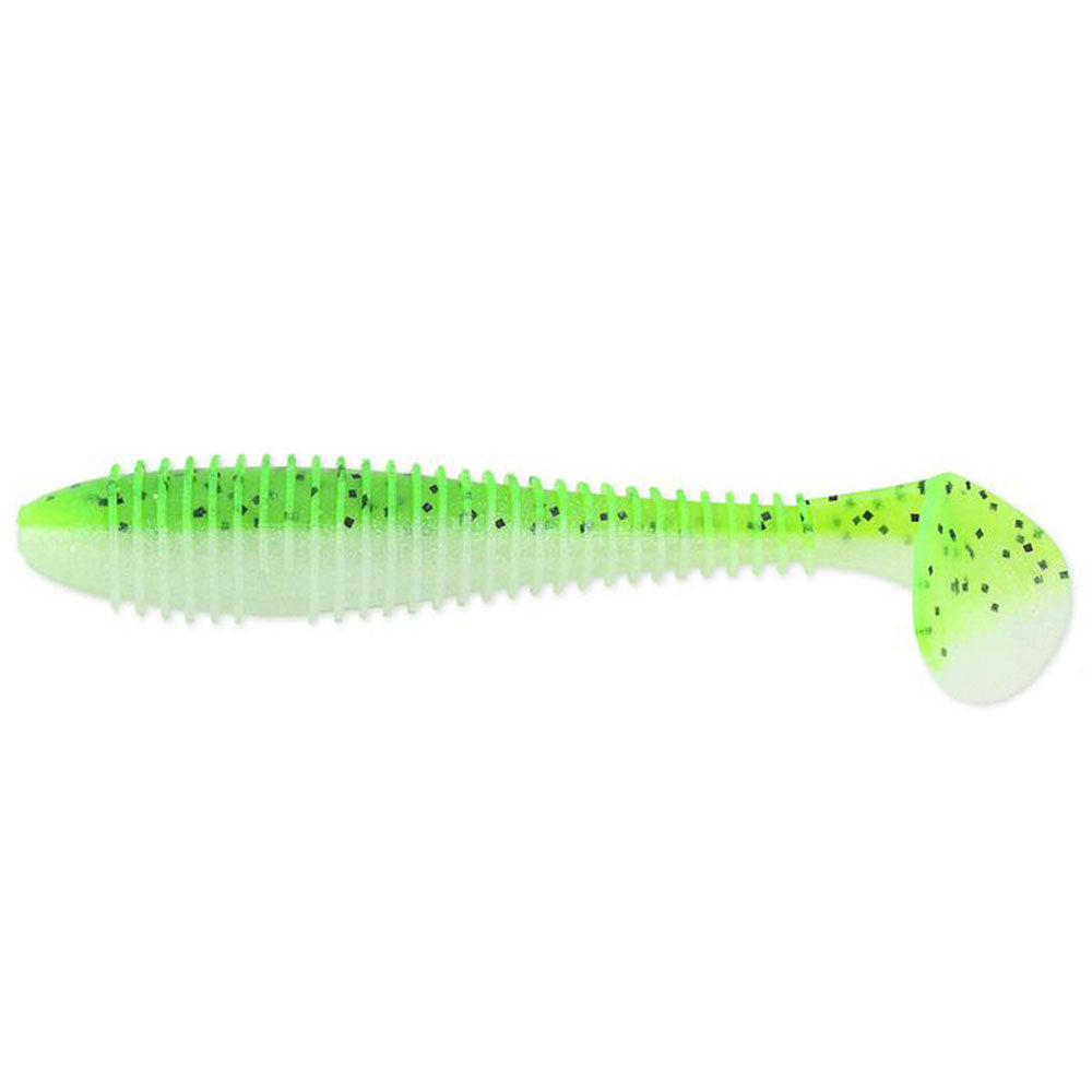 Keitech FAT Swing Impact 2,8 7 cm Chartreuse Pepper Shad