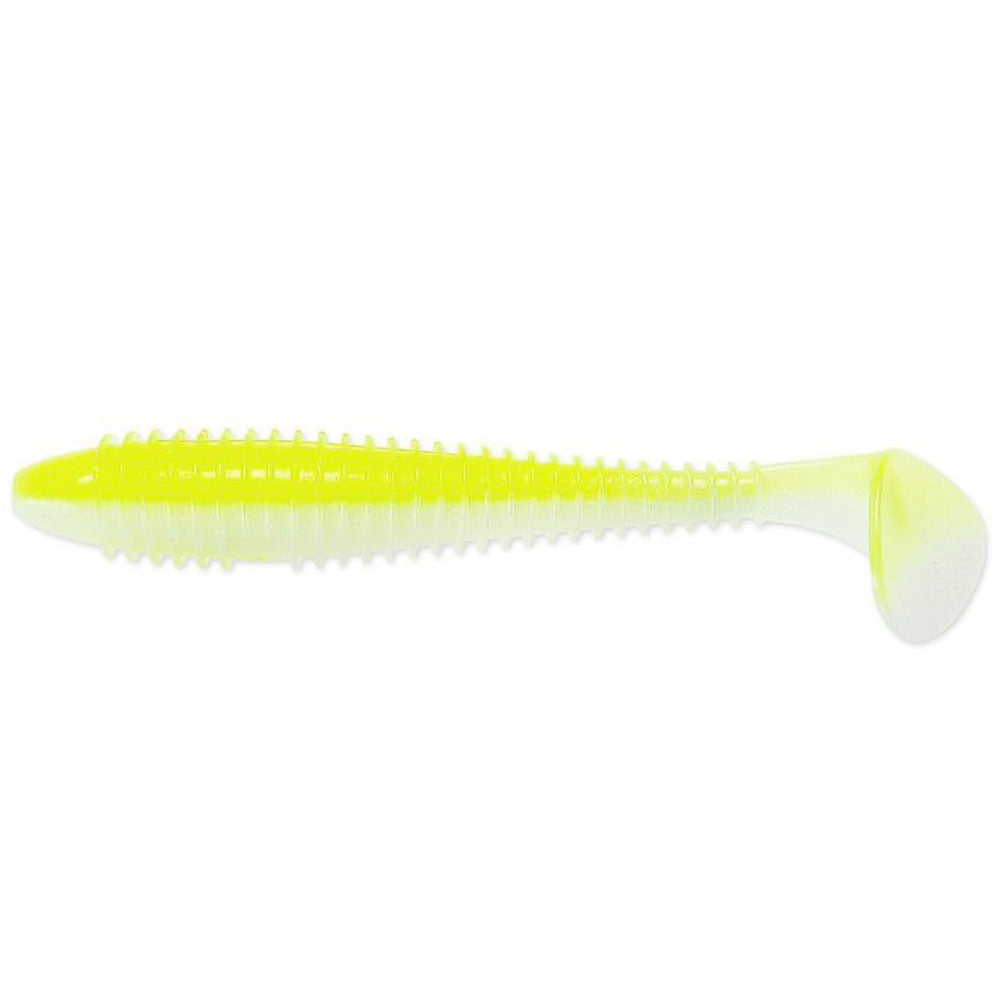 Keitech FAT Swing Impact 3,8 9,5 cm Chartreuse Shad