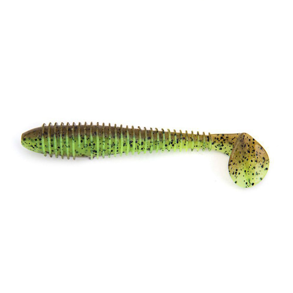 Keitech FAT Swing Impact 4,3 11 cm Green Pumpkin Chartreuse