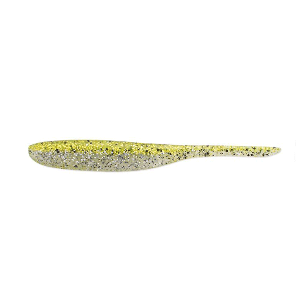 Keitech Shad Impact 2 5,8 cm Chartreuse Ice Shad