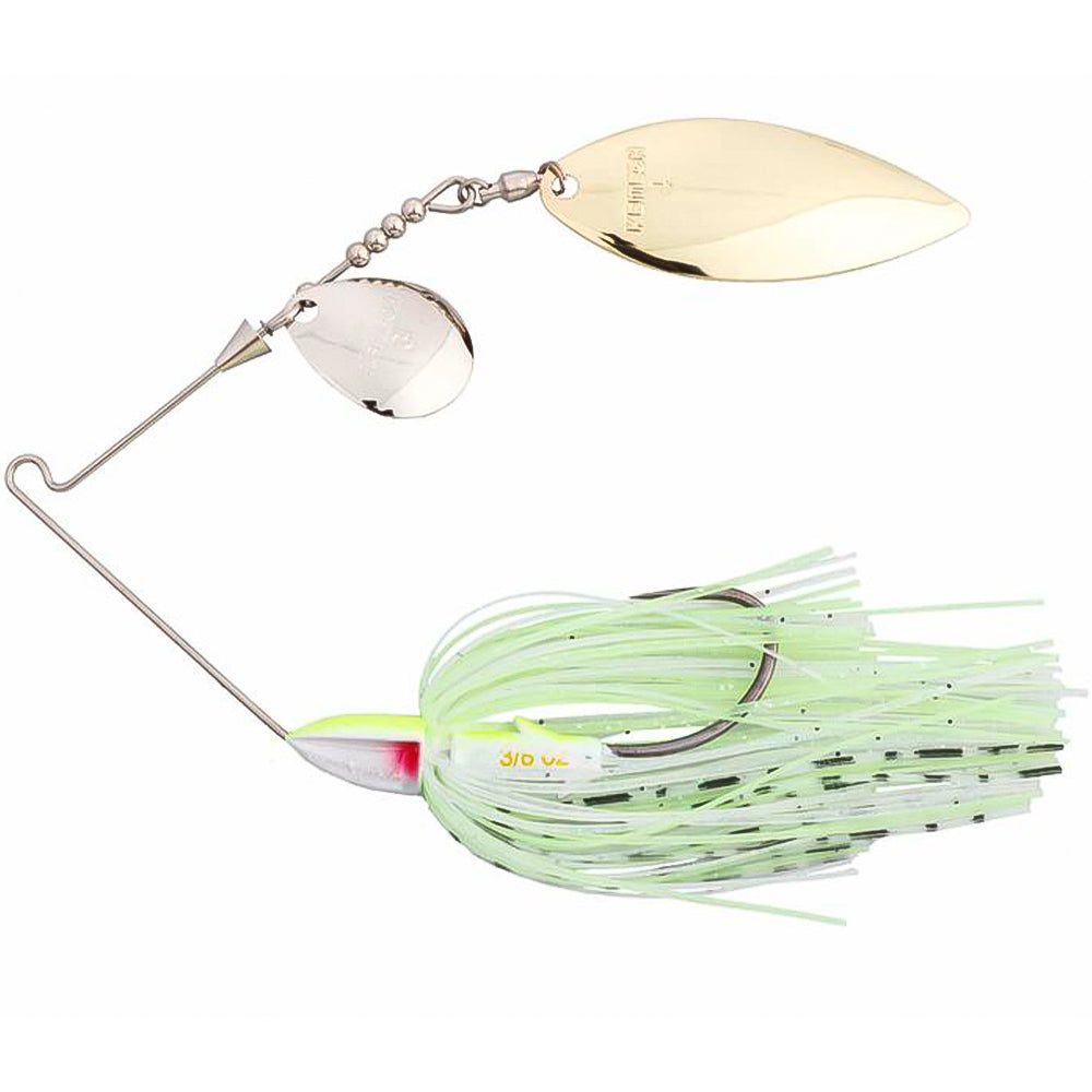 Keitech Tee Bone Spinnerbait Tandem Willow 38 oz 10,5 g Spot Remover