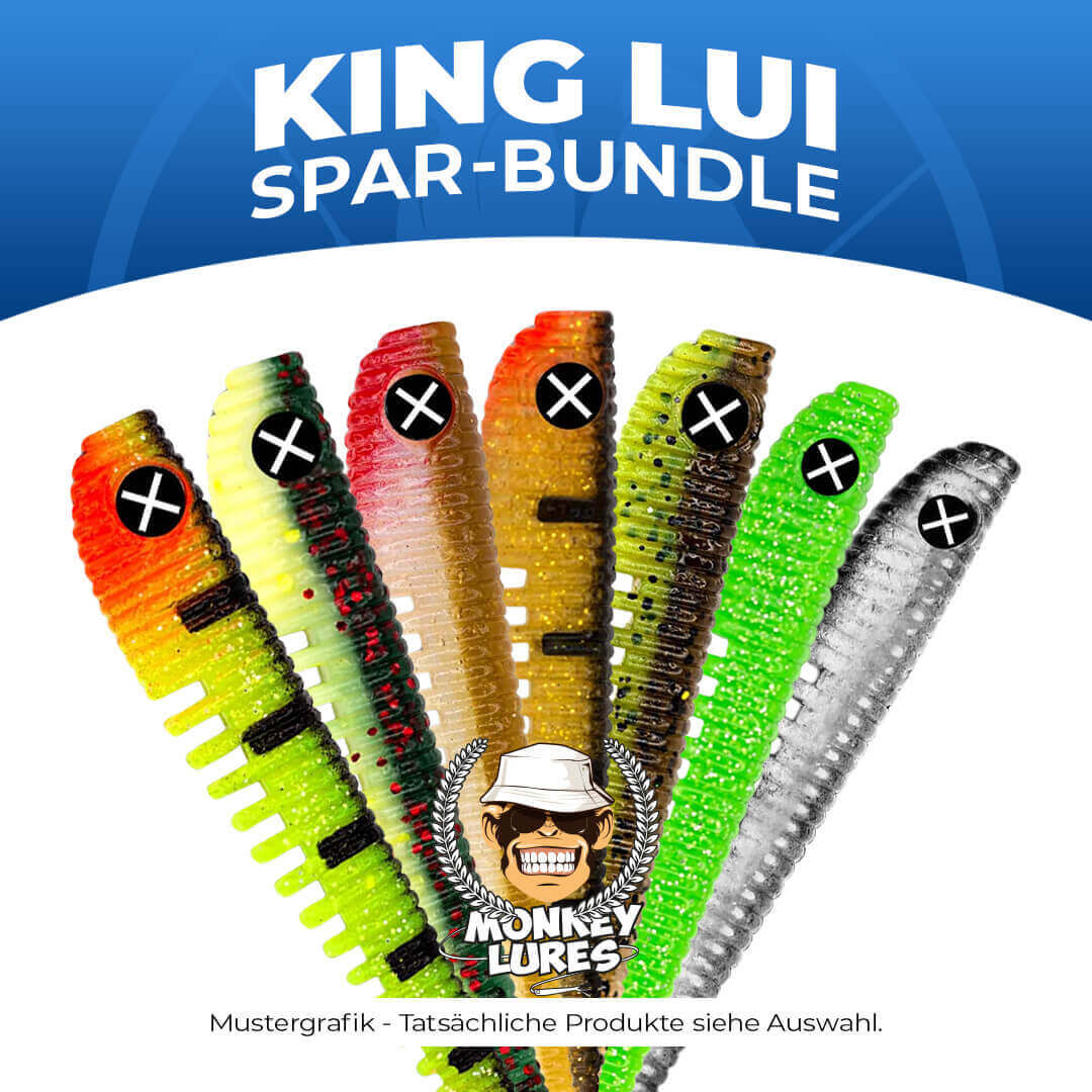 Monkey Lures King Lui Sparbundle 7,5 cm