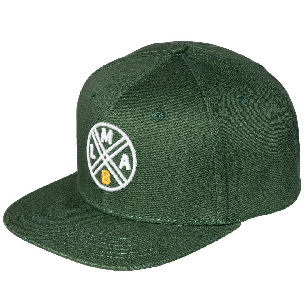 LMAB Snapback Cap Logo Green