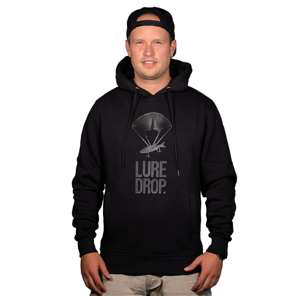 Hecht Barsch LURE DROP Hoodie Logo All Black S