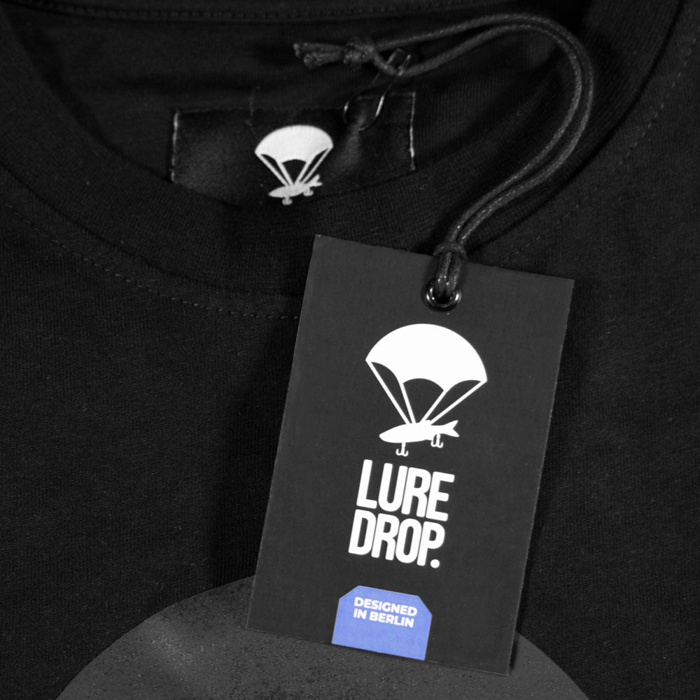 Hecht Barsch LURE DROP T Shirt Logo All Black L