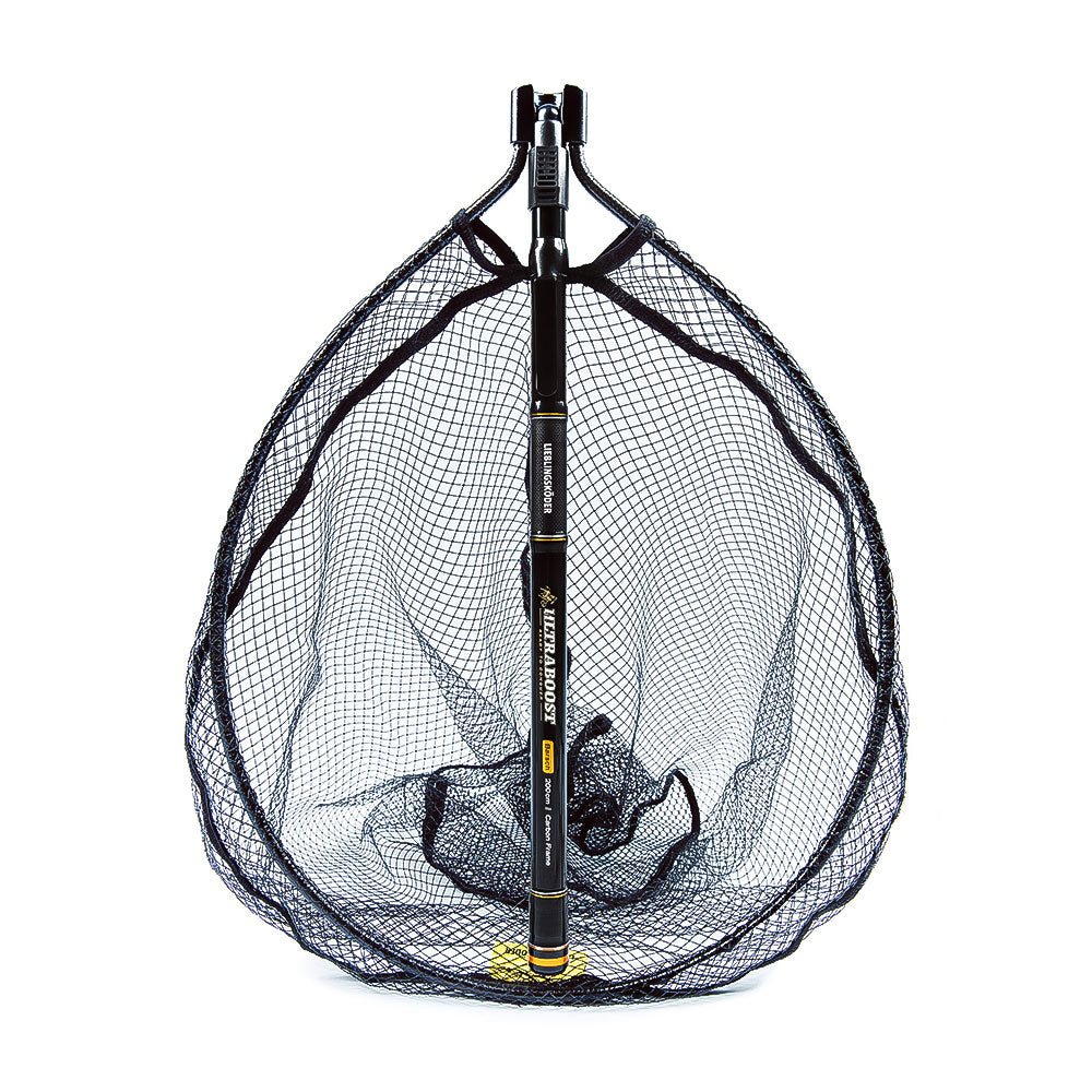 Lieblingskoeder Ultraboost Kescher Barsch Kescher 50x40 cm zusammengeklappt