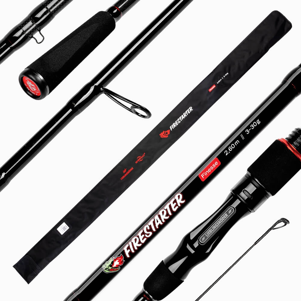 Lieblingsköder Firestarter Finesse mit Futteral