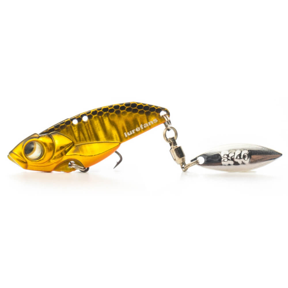 Lurefans Super Rattlesnake SR40 Crystal Gold Mirror