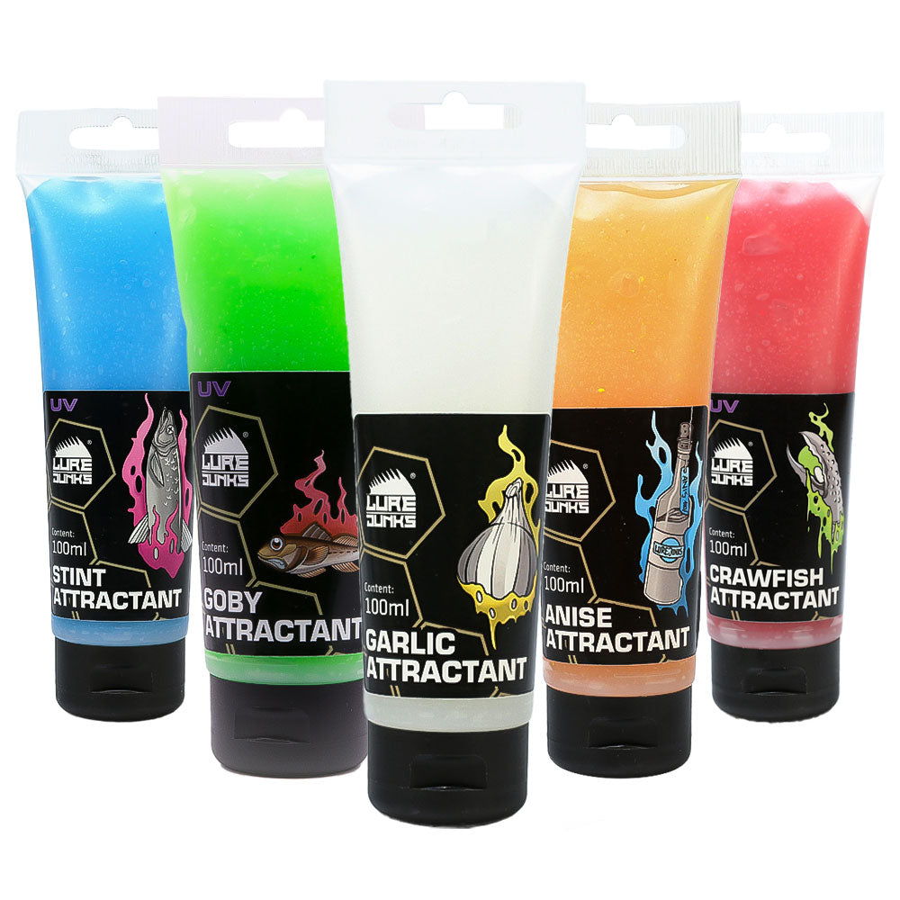 Lurejunks-Attractant-Uebersicht