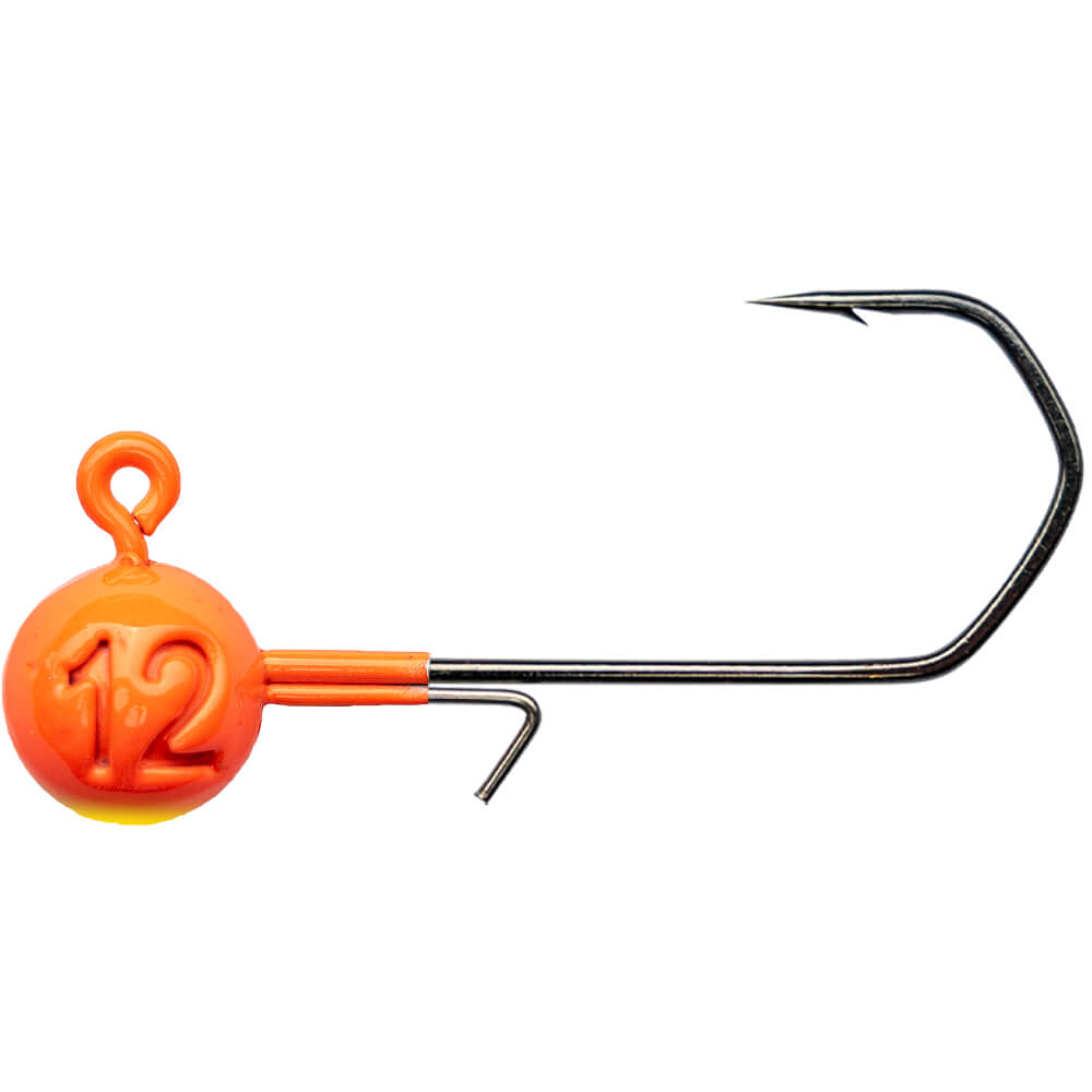 Monkey Lures Monkey Hooks 6/0 Orange - Gelb
