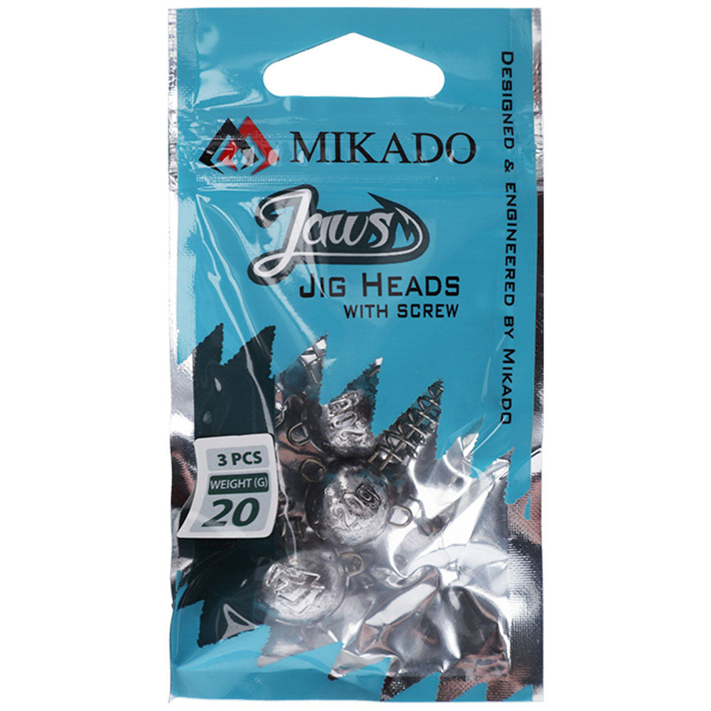 Mikado Jaws Jighead with Screw 30,0 g