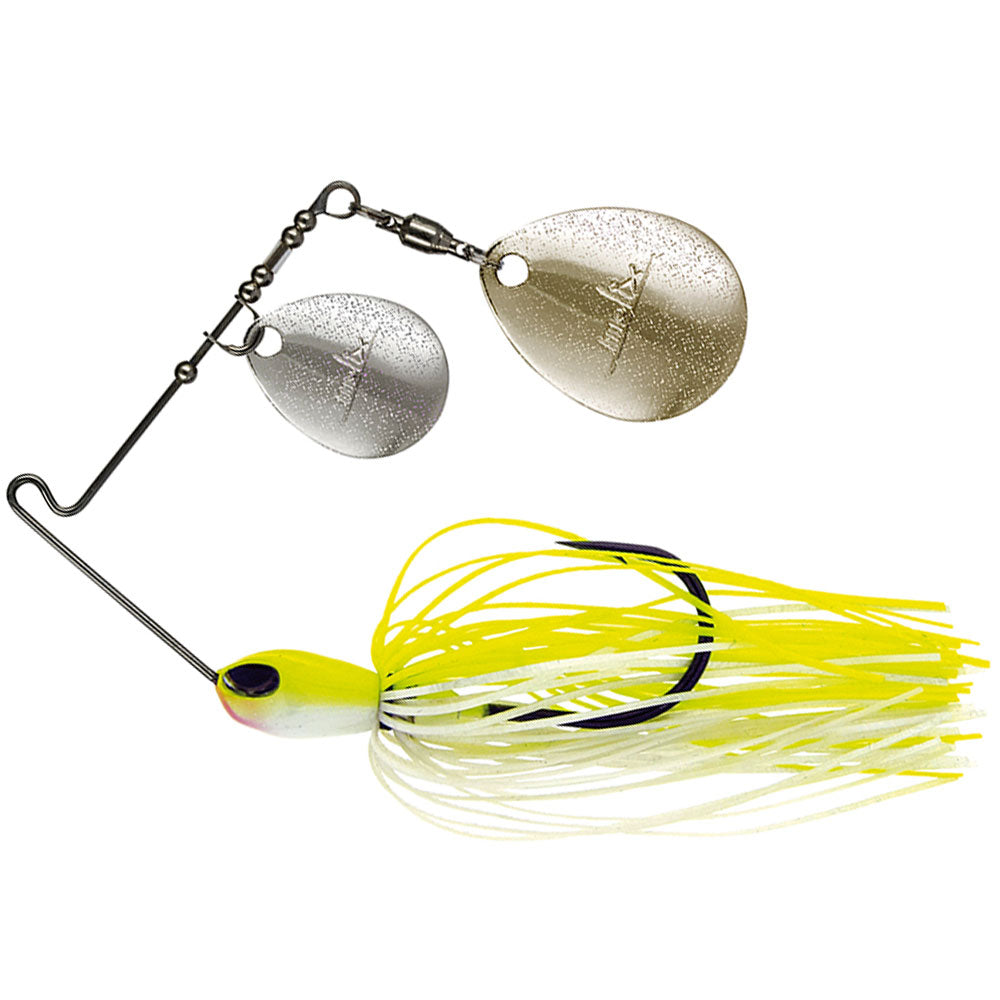 Molix FS Spinnerbait Heritage Colors Double Colorado 9,0 g 516 oz White Chartreuse HERITAGE