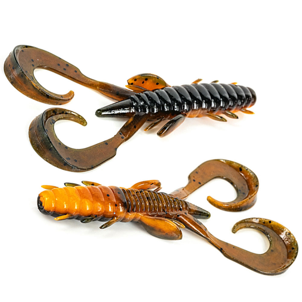 Molix-Freaky-Craw-UV-Orange-Pumpkin 2'8" / 7.0 cm