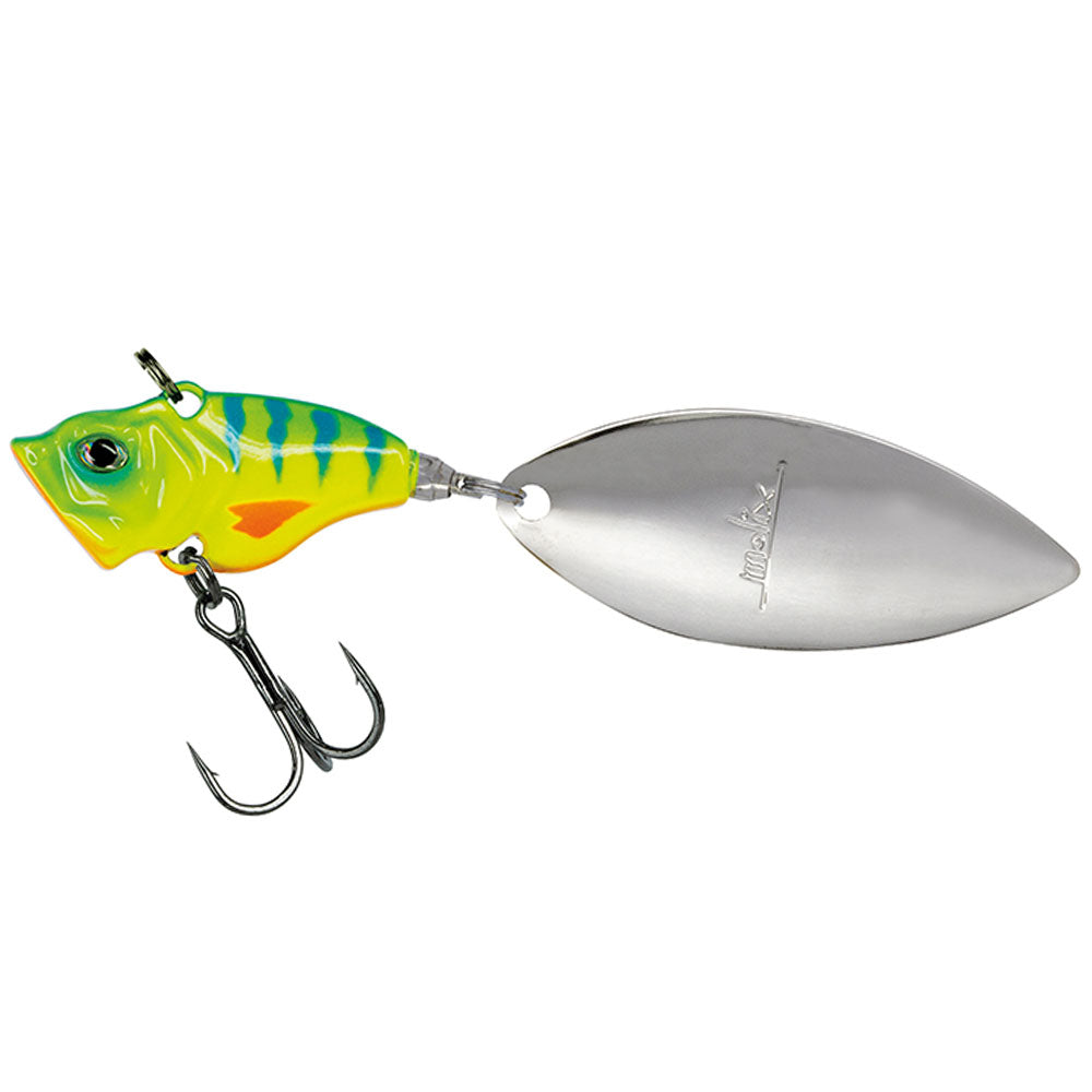 Molix Trago Spin Tail Willow 21 g 34 oz Blue Back Tiger