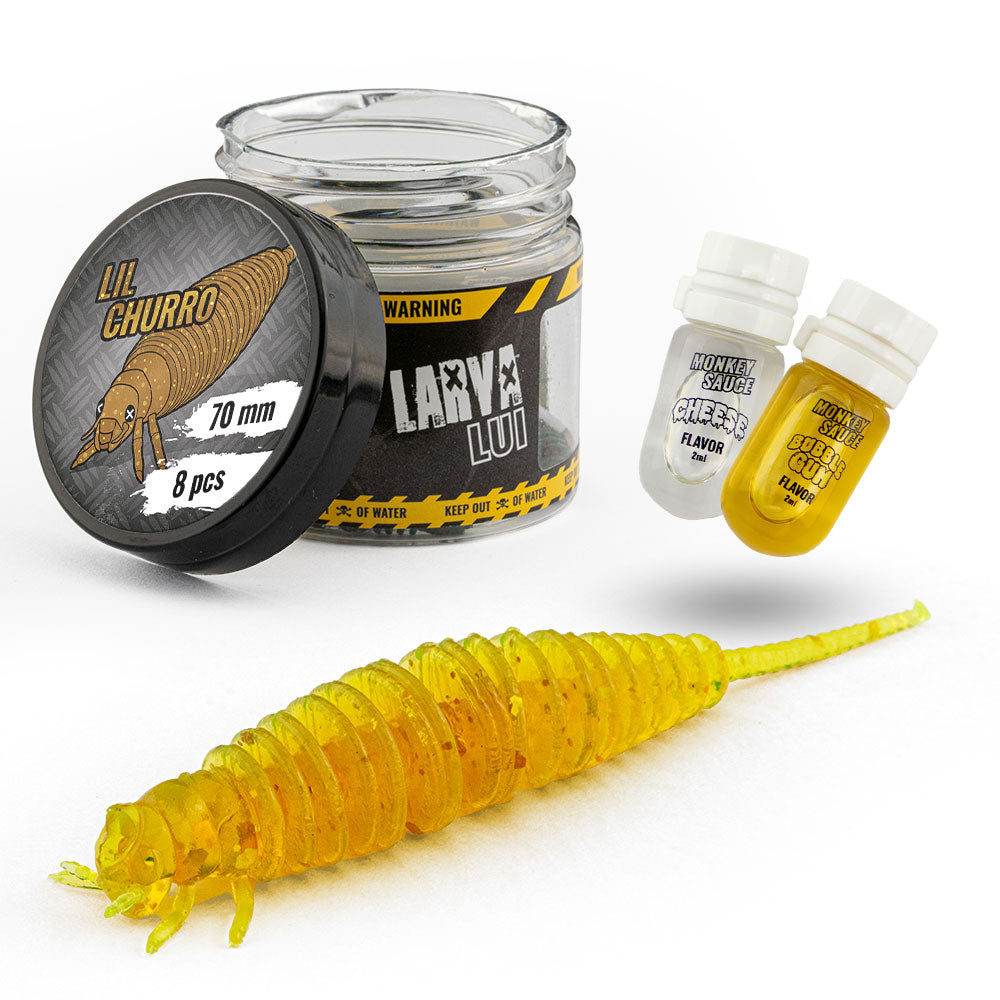 Monkey Lures Larva Lui 70 mm Lil Churro