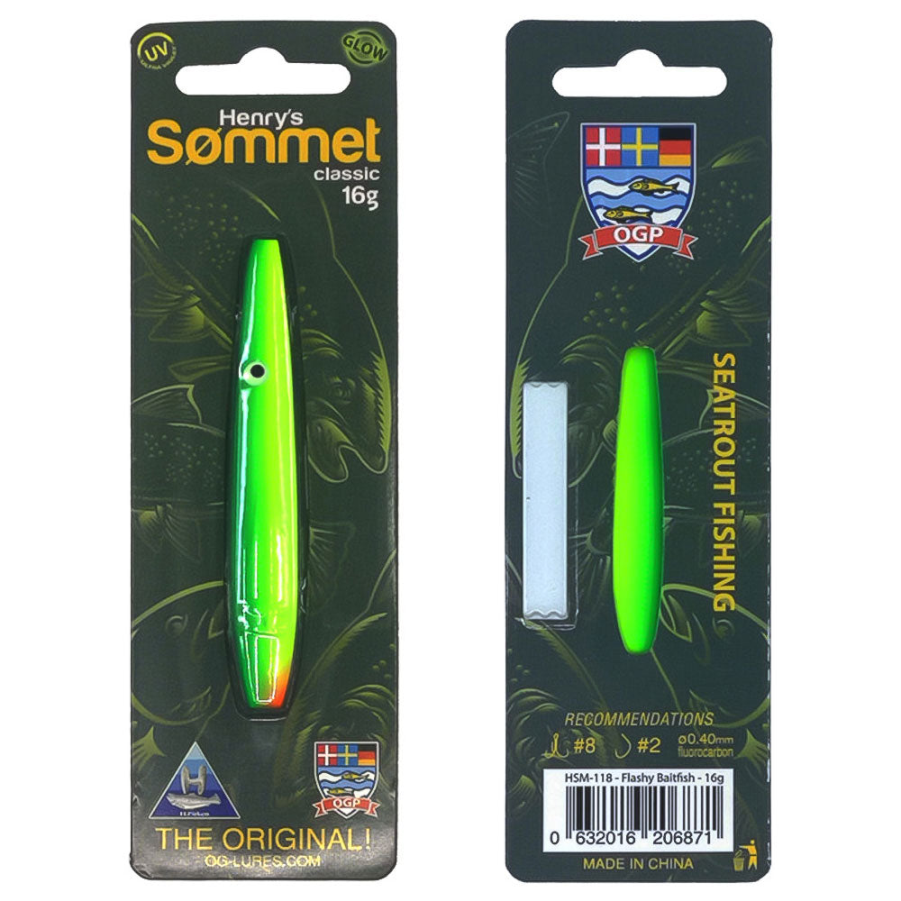 OGLures Henrys Smmet 16,0 g 7,7 cm Flashy Baitfish