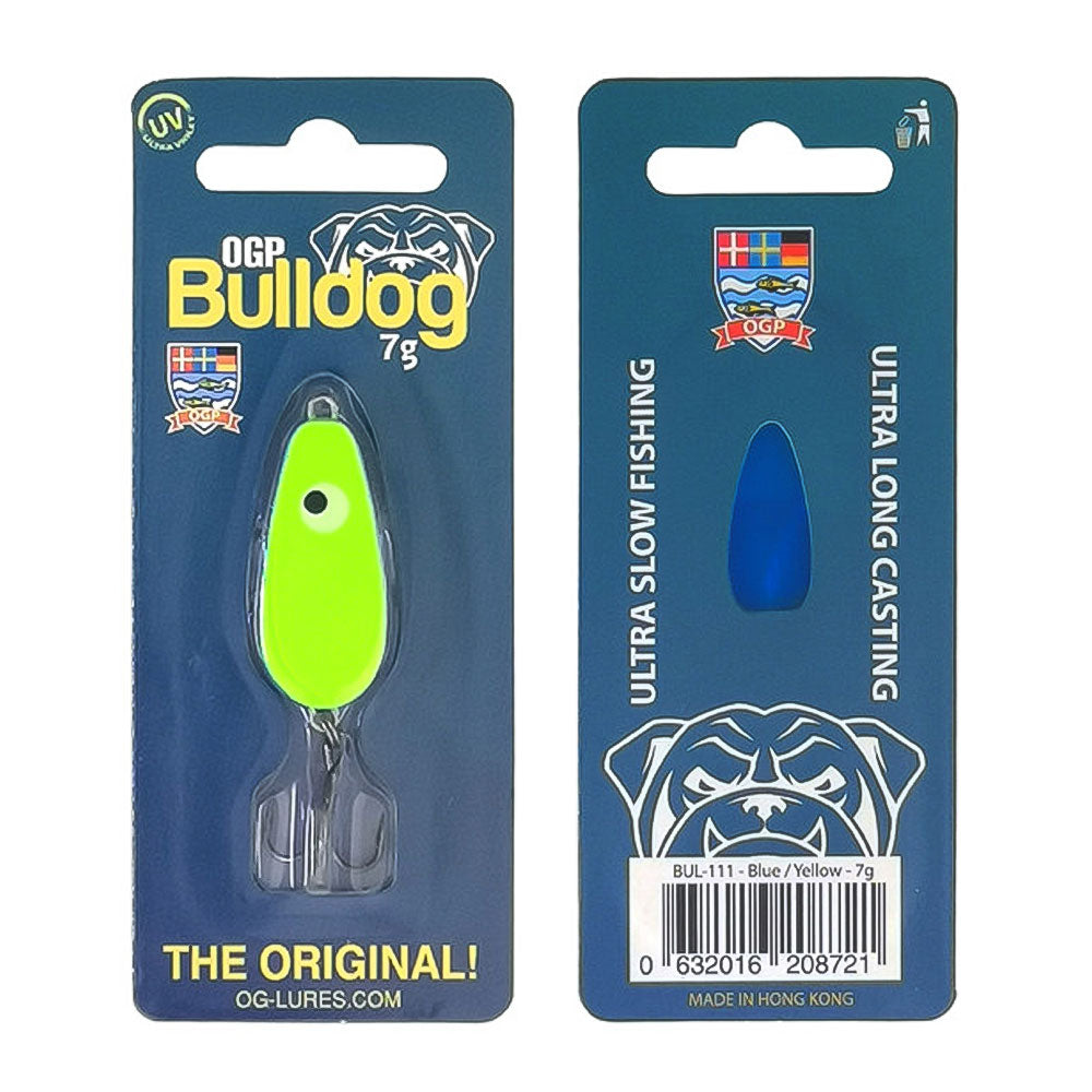 OGLures OGP Bulldog Mini 4,0 g Blue Yellow
