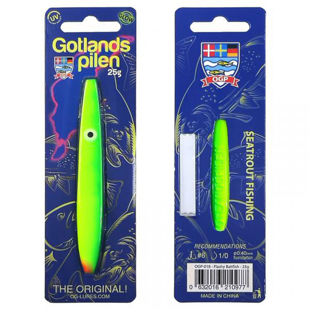 OGLures OGP Gotlandspilen 18,0 g 8,7 cm Flashy Baitfish