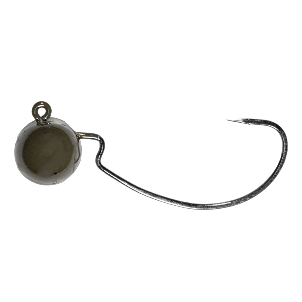 LMAB Tungsten Offset Jig 2/0 Green Pumpkin Einzelansicht