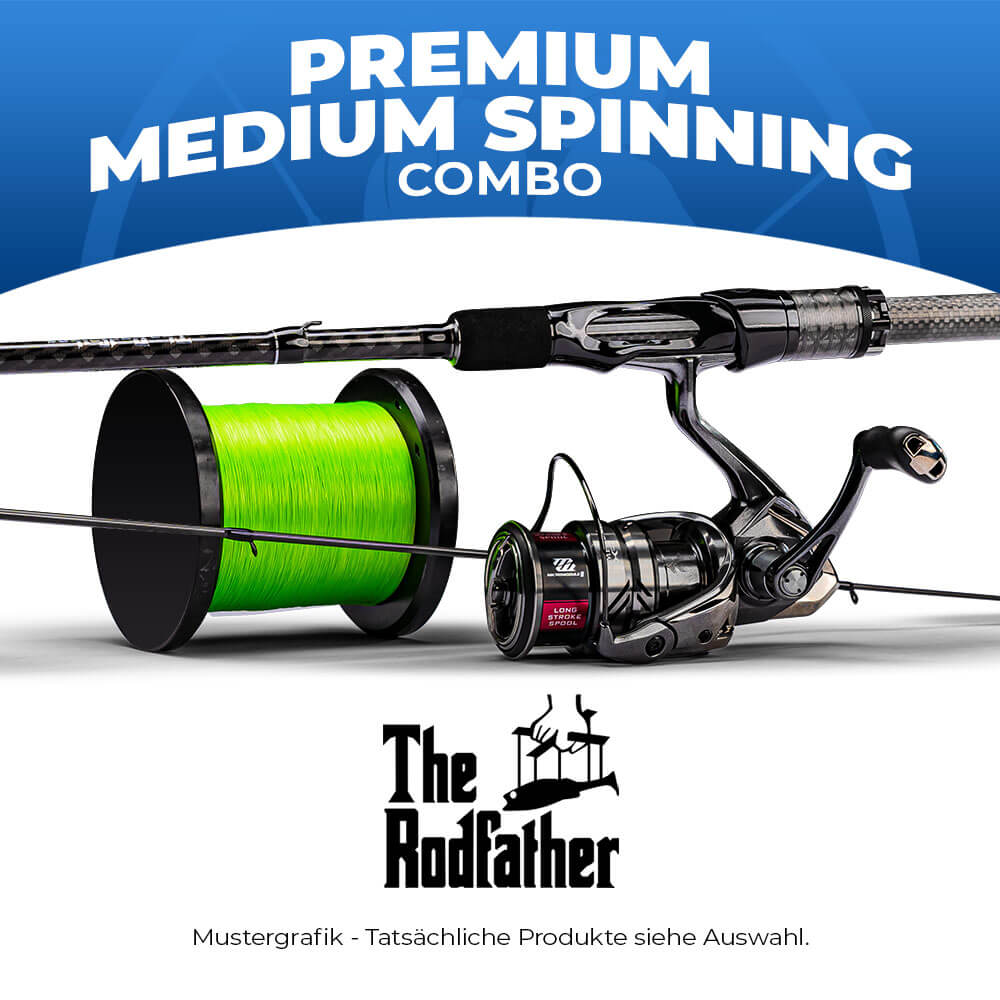 Premium Medium Spinning Combo