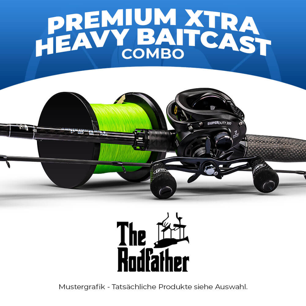 Premium Xtra Heavy Baitcast Combo