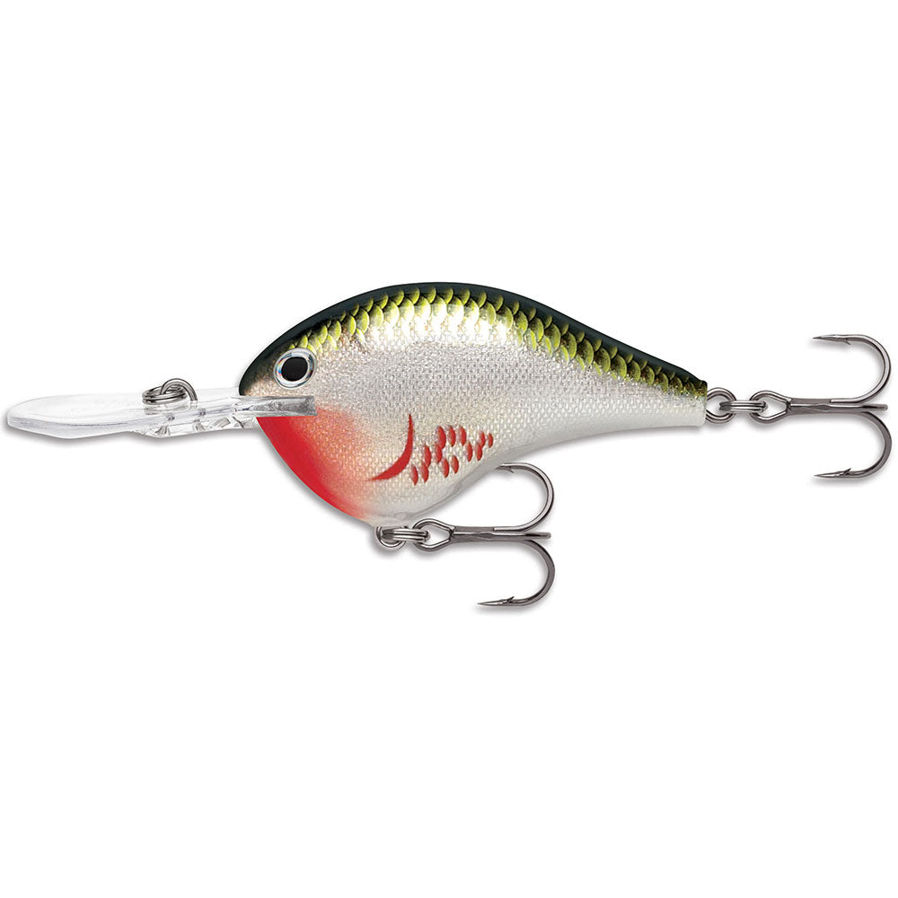 Rapala DT Dives To 5 cm 1,8 m Bleeding Olive Shiner