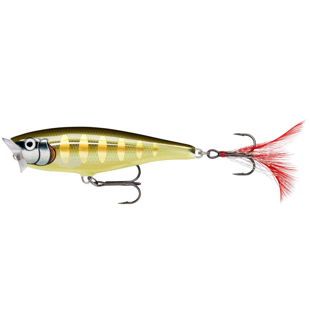 Rapala Skitter Pop 5 cm Striped Grey Shiner