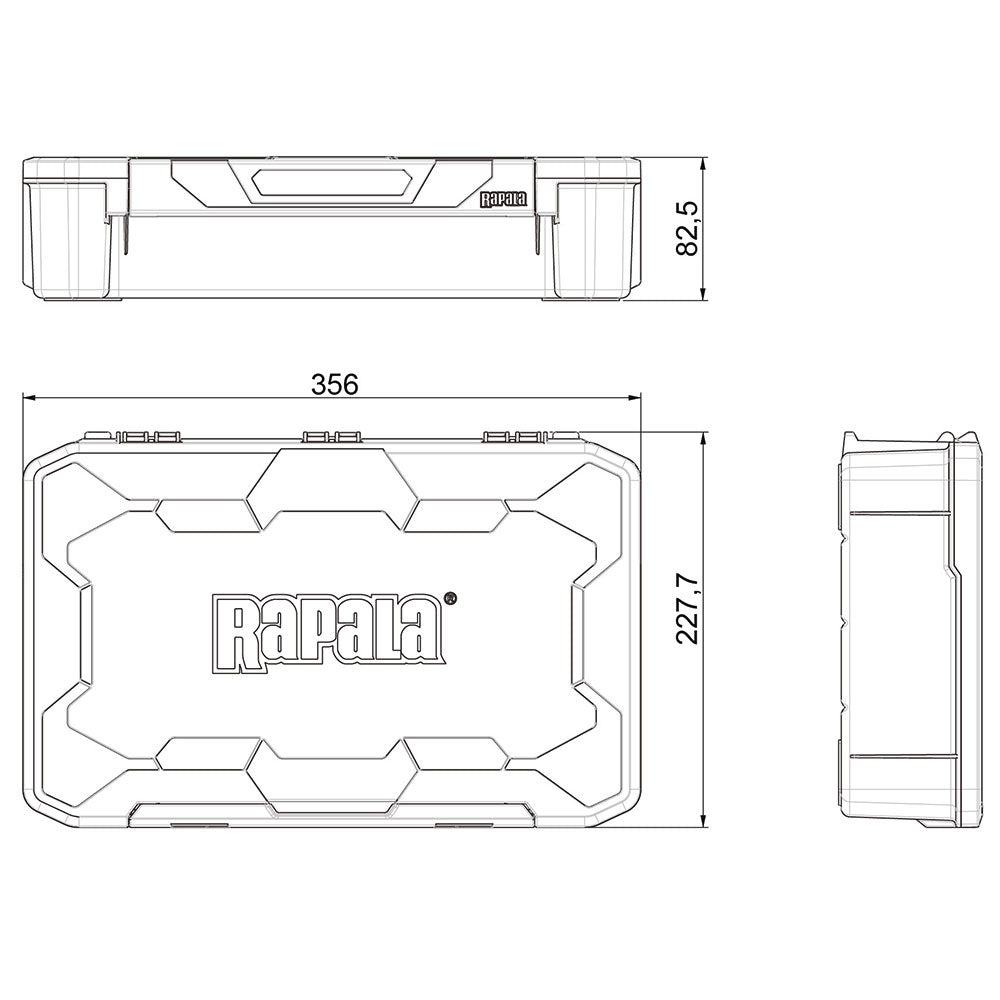Rapala Tackle Tray 356 Deep Box