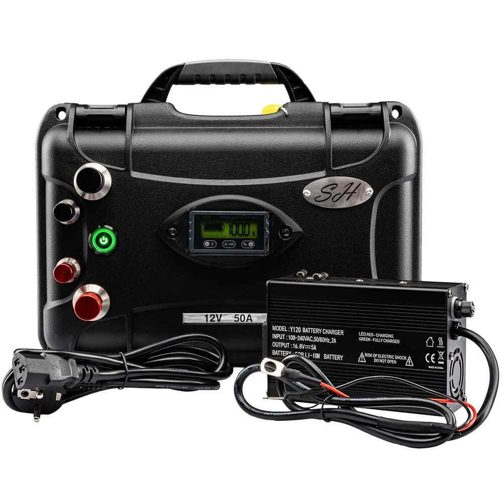 SH Lithium Lithium-Ionen-Akku Wasserdicht / High-Performance 12V / 50A