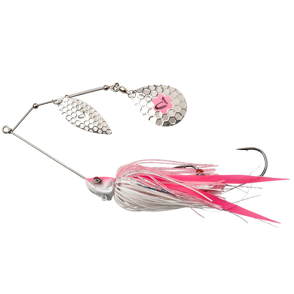 Savage Gear DaBush Spinnerbait 16 cm 32 g Pink Silver