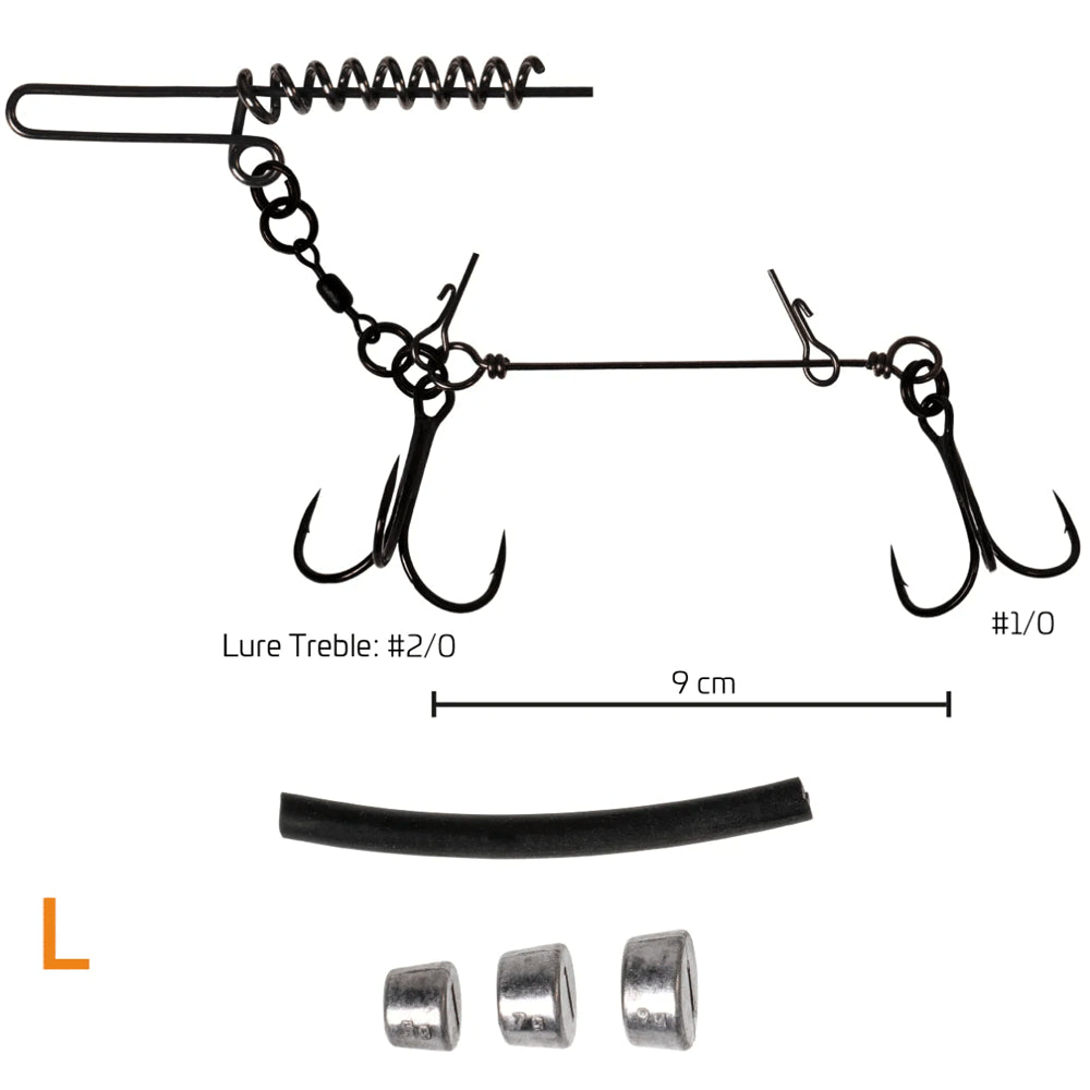 Zeck Softbait System Screw Set L