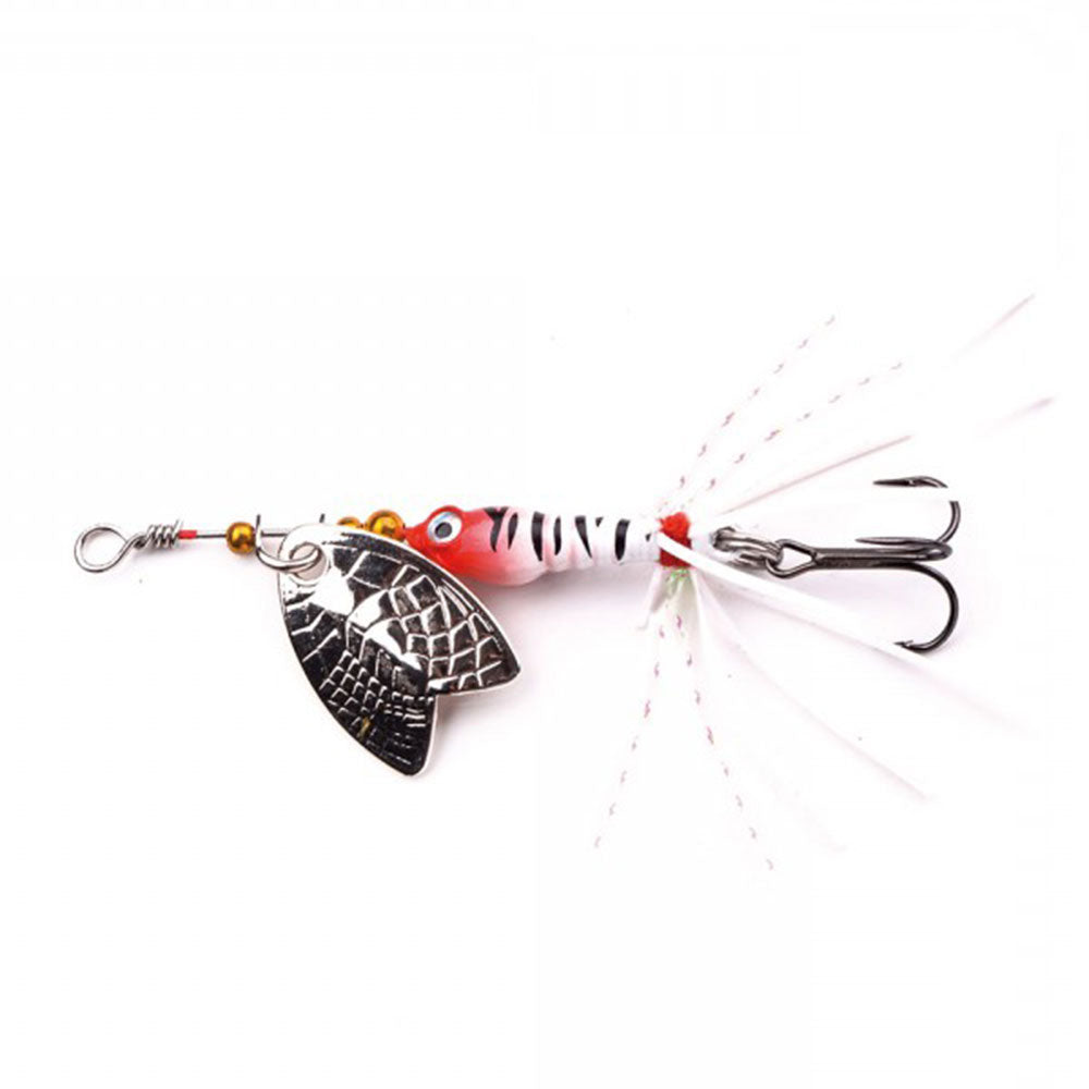 SPRO Larva Mayfly Micro Spinner 5 cm Redhead