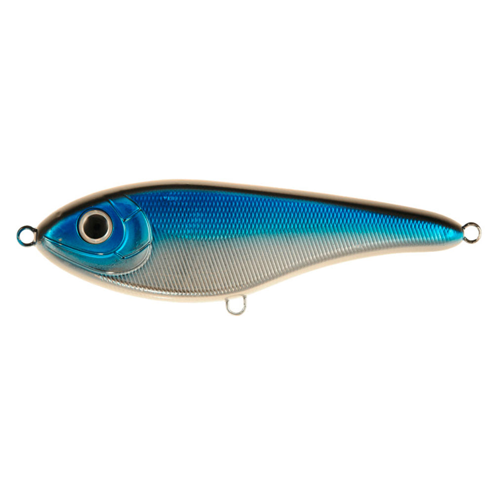 Strike Pro Buster Jerk 15 cm Blue Chrome