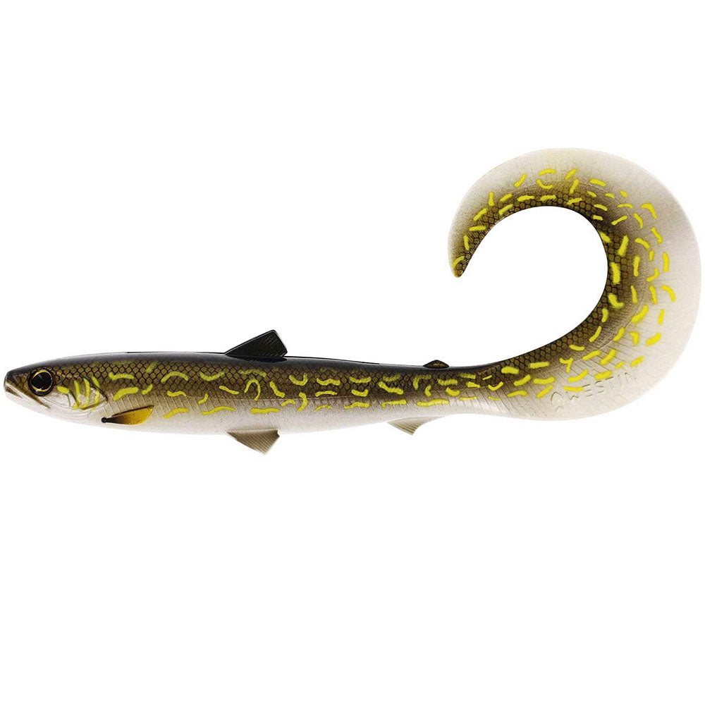Westin BullTeez Curltail 1 Stueck 21 cm Natural Pike