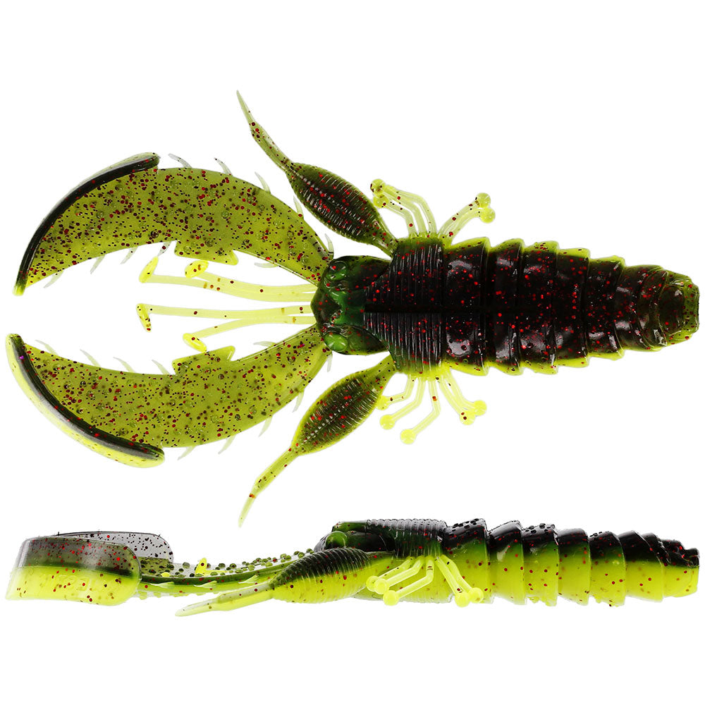 Westin CreCraw Creature Bait 6,5 cm 4 g Black Chartreuse