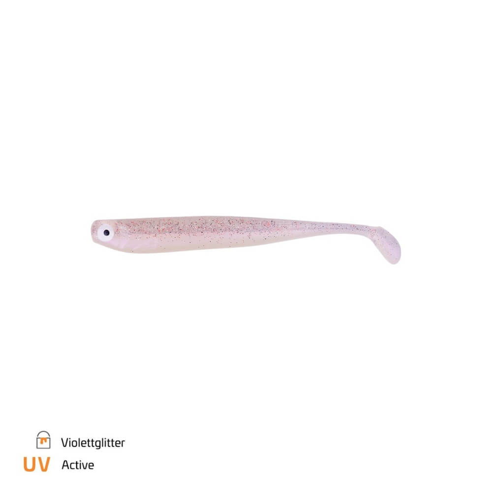 Zeck Hänels ZANDER Gummi 12 cm / 16 cm / Violettglitter