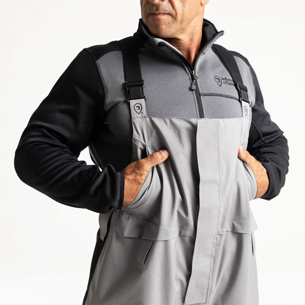 adventer fishing Membranhose Steel Black L