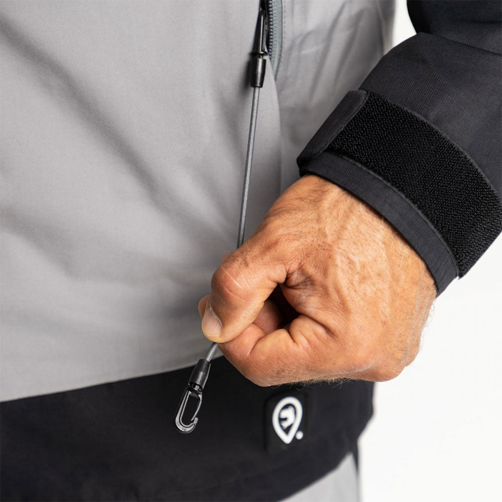 adventer fishing Membranjacke Steel Black M