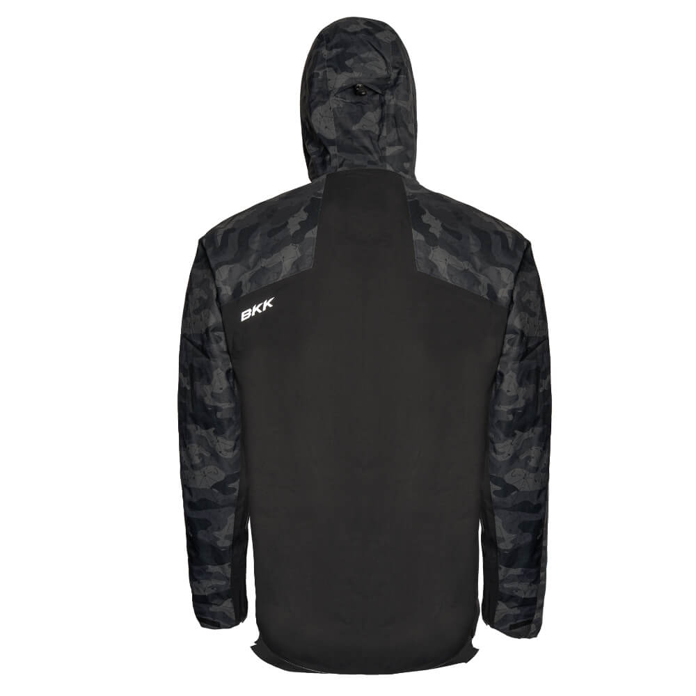 BKK Light Rain Jacket (Black/Camo) Rückseite