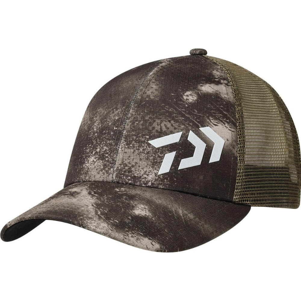 Daiwa 3D-Logo Half Mesh Cap Multi Haze Camo
