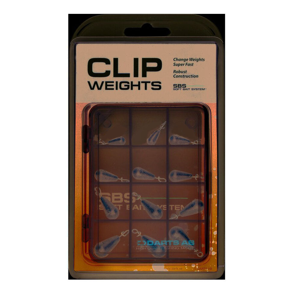 Darts SBS Tungsten Clip Weights Box